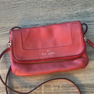 Red Kate Spade Cross Body Bag